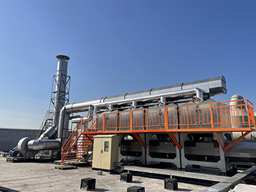 珠海越芯半导体有限公司-催化燃烧处理工程